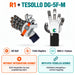 SenseGlove R1 and TESOLLO DG-5F-M bundle options with self-integration or R1X-TESOLLO licence