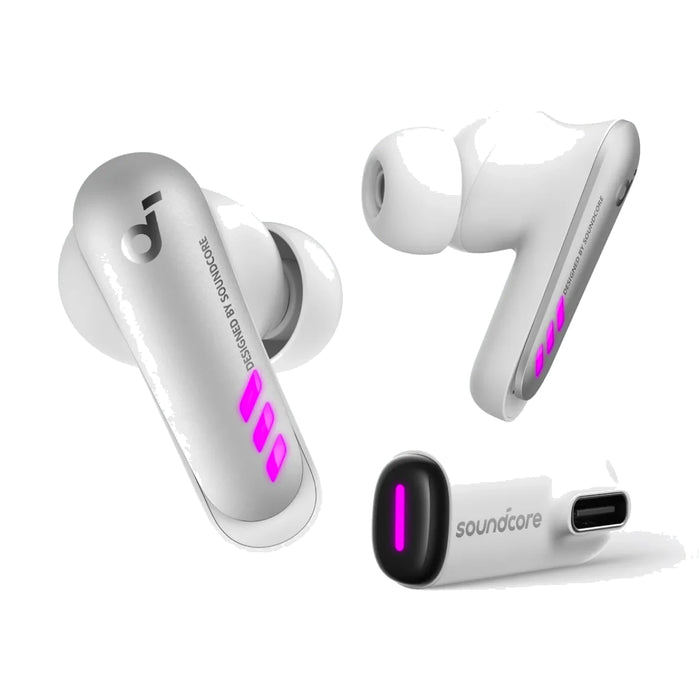 Soundcore VR P10 earbuds with USB-C dongle