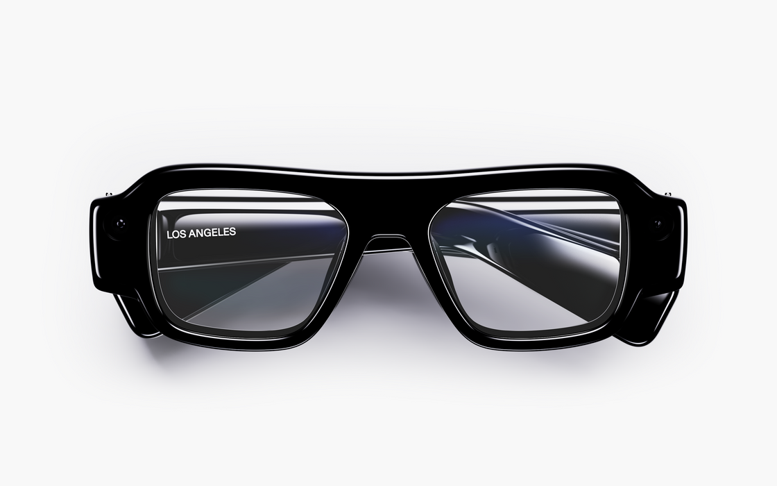 SPECS AR glasses folded front view