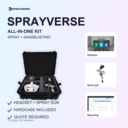 SprayVerse All-in-One Spray Painting Simulator Kit