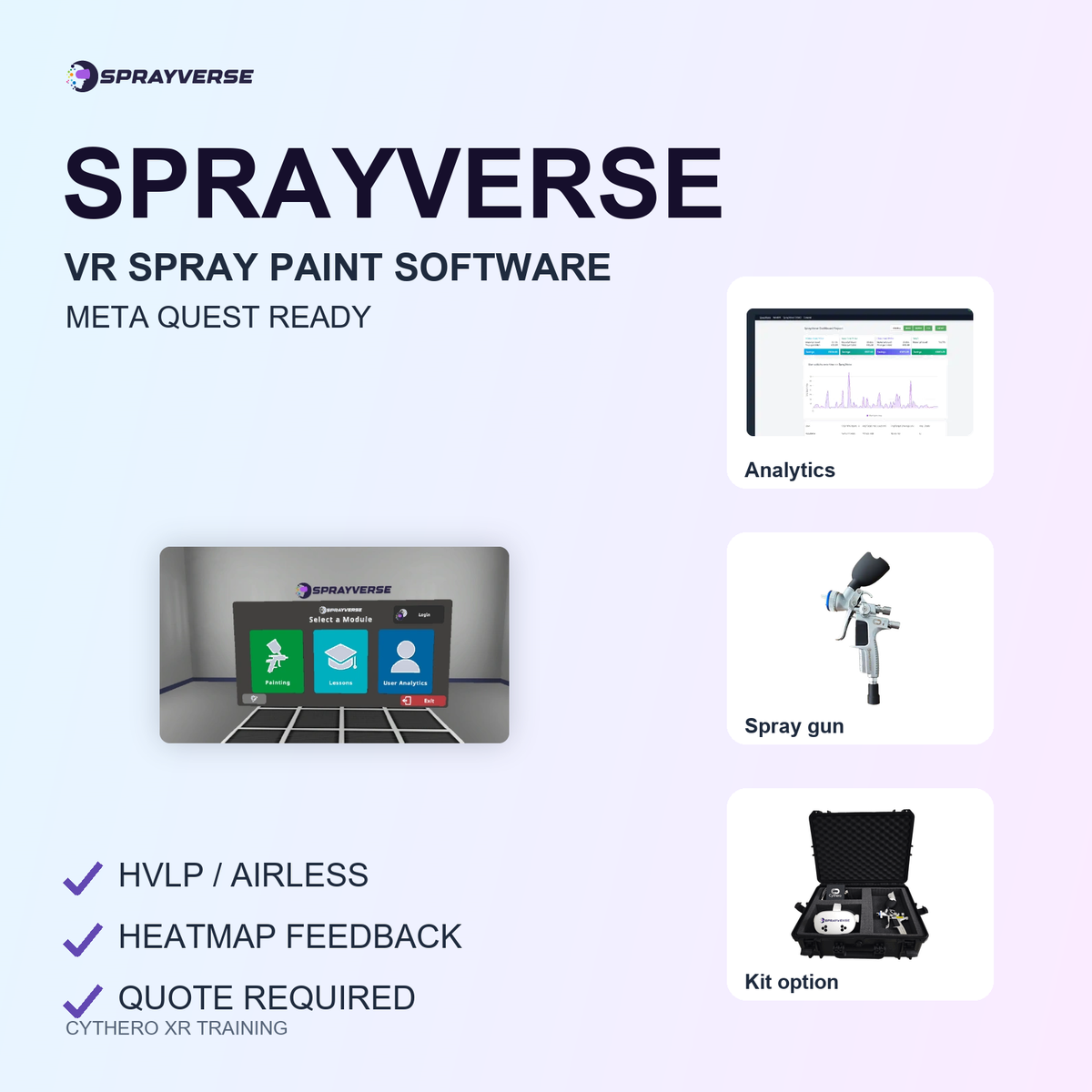 SprayVerse VR Spray Painting Simulator Software