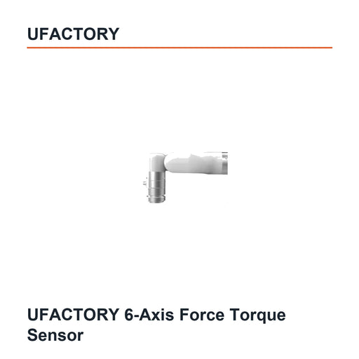 UFACTORY 6-Axis Force Torque Sensor on white background