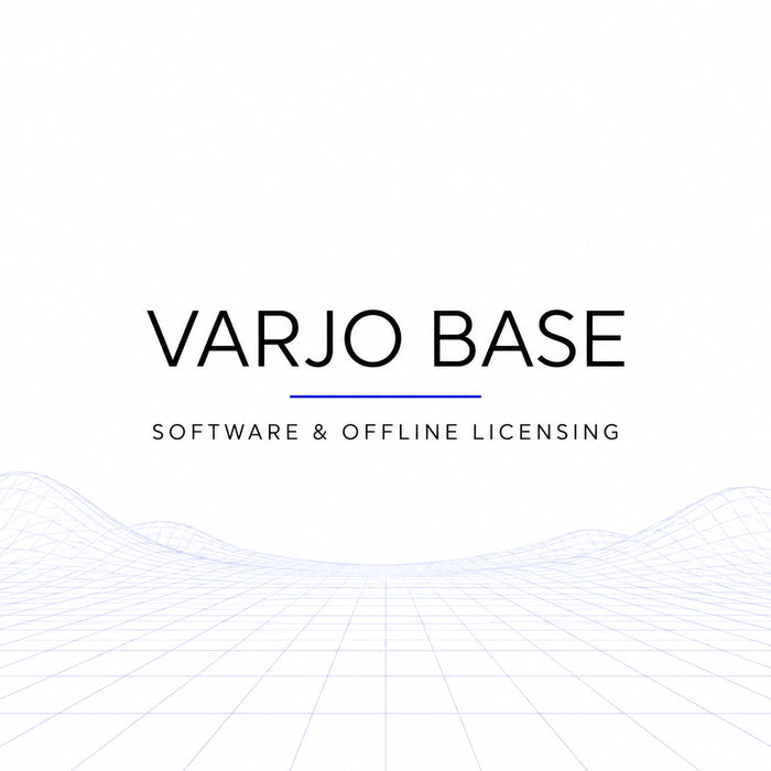 Varjo Base software and offline licensing