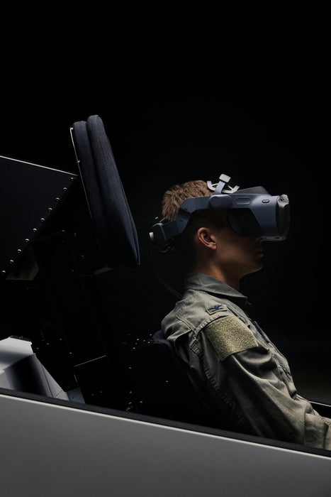 Varjo XR-4 Series 2026 in a professional flight simulator