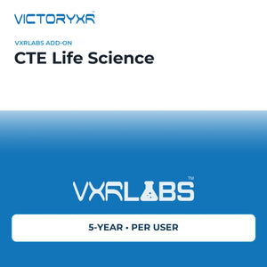 VictoryXR CTE Life Science Add-On for VXRLabs - 5-Year / Per User