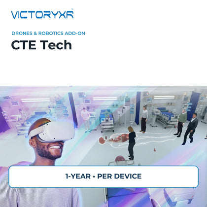 VictoryXR CTE Tech Add-On — Drones & Robotics