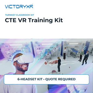 VictoryXR CTE VR Training Kit - 6-Headset Kit / Quote Required