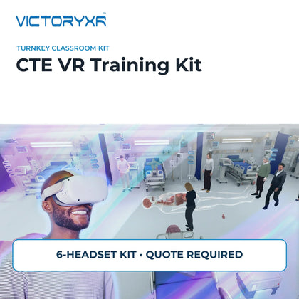 VictoryXR CTE VR Training Kit - 6-Headset Kit / Quote Required