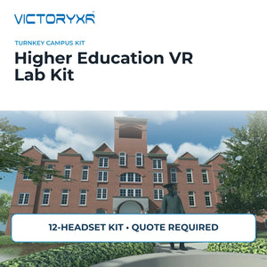 VictoryXR Higher Education VR Lab Kit - 12-Headset Kit / Quote Required