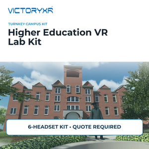 VictoryXR Higher Education VR Lab Kit - 6-Headset Kit / Quote Required