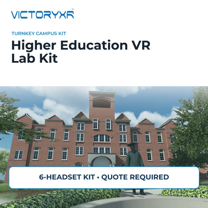 VictoryXR Higher Education VR Lab Kit - 6-Headset Kit / Quote Required