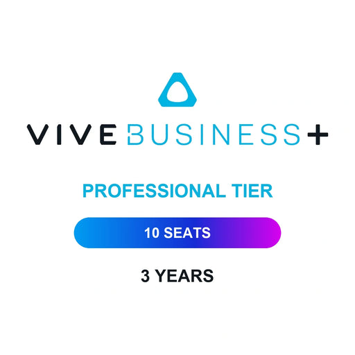 VIVE Business+ Professional - 10 seats - 3 years