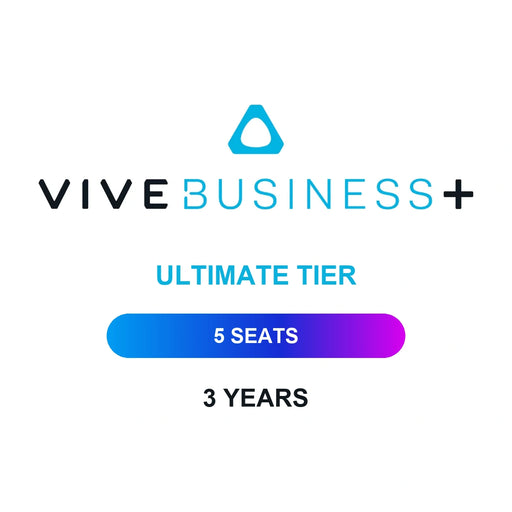 VIVE Business+ Ultimate - 5 seats - 3 years