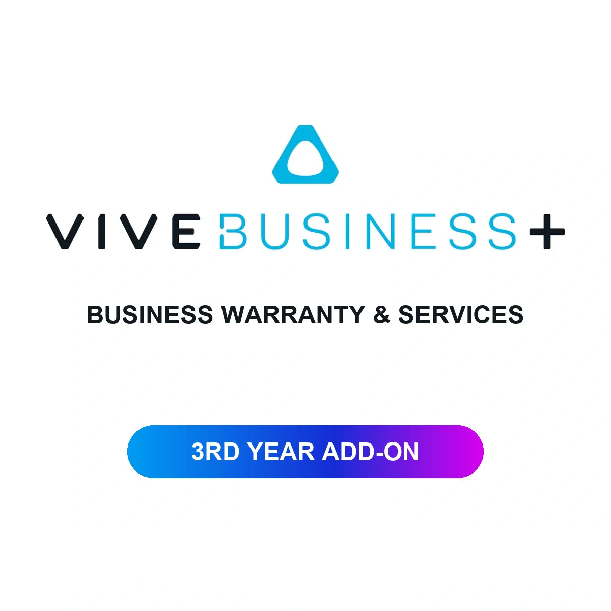 VIVE Business Warranty and Services - third-year add-on