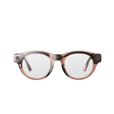 VIVE Eagle Pantos Clear Brown clear glasses, front view