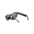 VIVE Eagle Square Glossy Black adaptive glasses, angled view