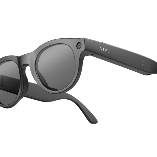 VIVE Eagle Sunglasses-Matte Black (Round)