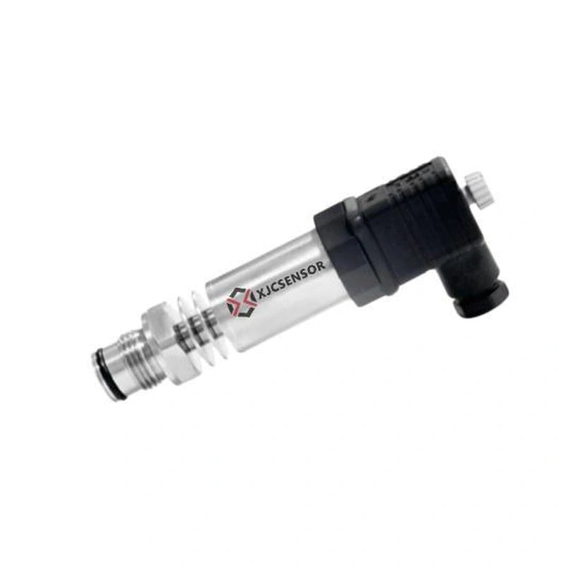 XJCSENSOR X-100P Flat Embedded Diaphragm Pressure Transmitter, −100 kPa to 35 bar — official XJCSENSOR brochure image on white background