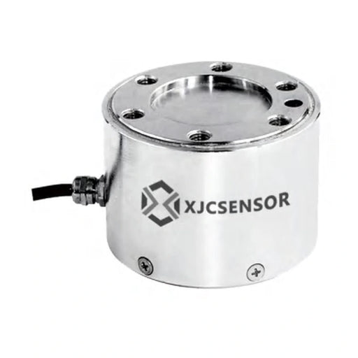 XJCSENSOR X-3A-Y100 3-Axis Force Sensor, column type, 5–50 kN — official XJCSENSOR brochure image on white background