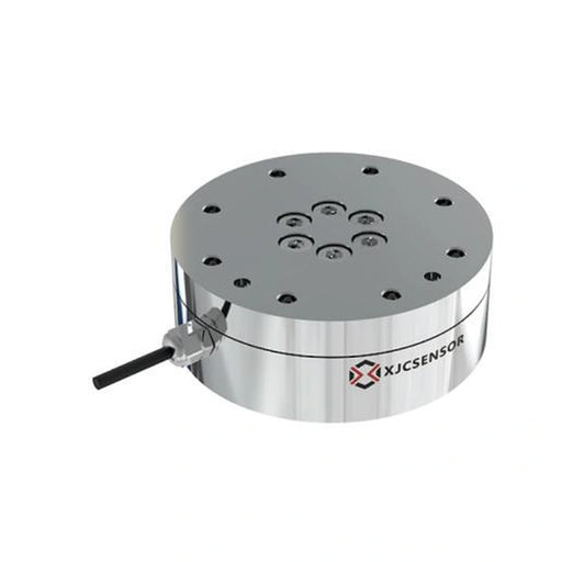 XJCSENSOR X-6A-D100-H37-FS 6-Axis Force/Torque Sensor, Ø100 mm, IP67, RS485 — official XJCSENSOR brochure image on white background