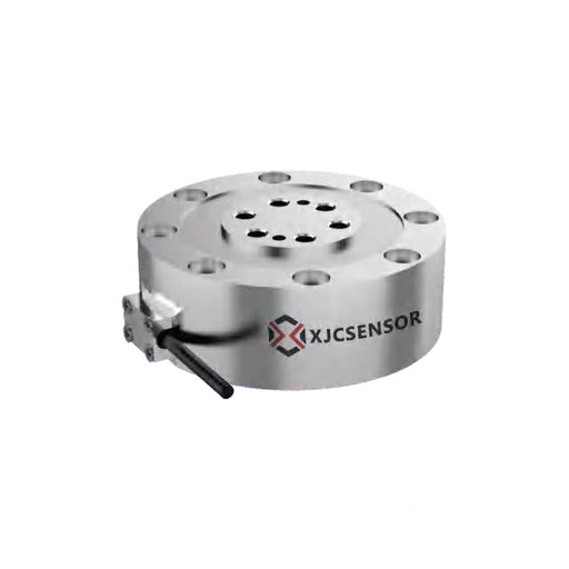 XJCSENSOR X-6A-D70-H25 6-Axis Force/Torque Sensor, Ø70 mm, 5 kN, RS485 — official XJCSENSOR brochure image on white background