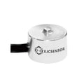 XJCSENSOR X-C01-08 Miniature Button Load Cell, Ø8 mm, 5–100 kg — official XJCSENSOR brochure image on white background