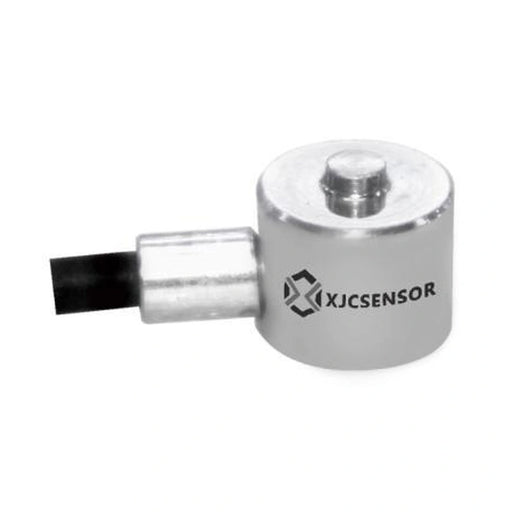 XJCSENSOR X-C01-6.5 Miniature Button Load Cell, Ø6.5 mm, 5–50 kg — official XJCSENSOR brochure image on white background