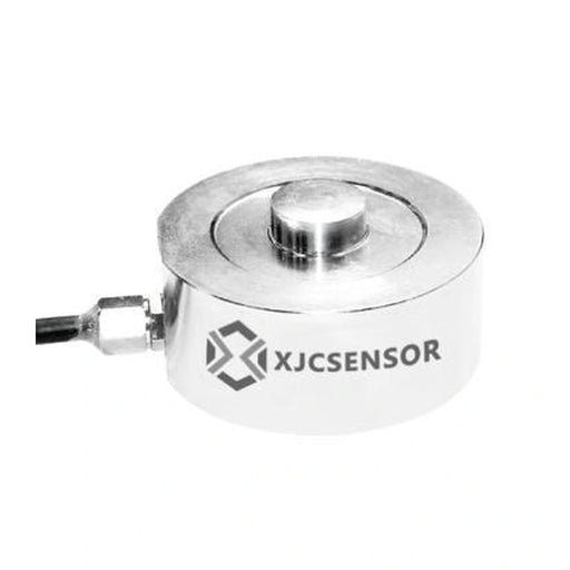 XJCSENSOR X-C02-3M Compression Load Cell, Ø20–51 mm, 5 kg–12 t — official XJCSENSOR brochure image on white background