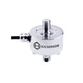 XJCSENSOR X-CS-51LW-B Tension-Compression Load Cell, Ø51 mm, M12 studs, 0.2–2 t — official XJCSENSOR brochure image on white background