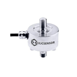XJCSENSOR X-CS-51LW-B Tension-Compression Load Cell, Ø51 mm, M12 studs, 0.2–2 t