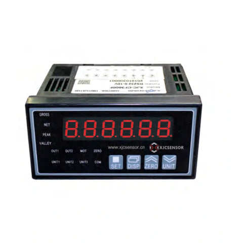 XJCSENSOR X-F30 Panel Weighing / Force Indicator, 96 × 48 panel, RS232/RS485/analog