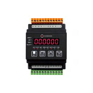 XJCSENSOR X-F60 DIN-Rail Indicator / Transmitter, RS232/RS485/analog
