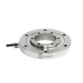 XJCSENSOR X-H120 Through-Hole Load Cell, Ø120 mm, Ø50 bore, 50 kg–10 t — official XJCSENSOR brochure image on white background