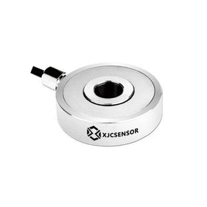 XJCSENSOR X-H52 Through-Hole Load Cell, Ø52 mm, Ø20 bore, 50 kg–1 t