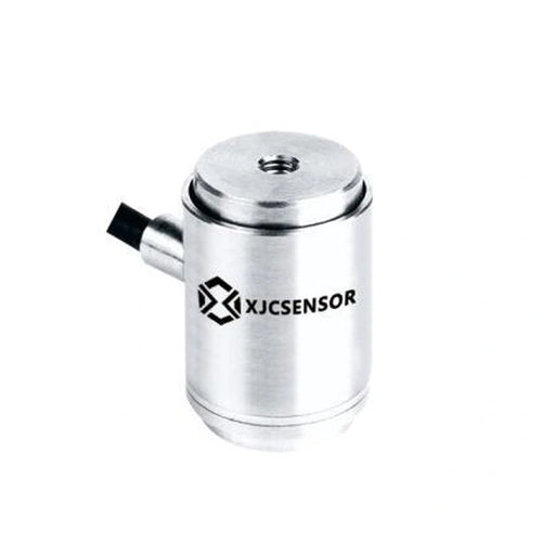 XJCSENSOR X-S07-Q-15 Micro Canister Load Cell, Ø15 mm, 5–50 kg — official XJCSENSOR brochure image on white background