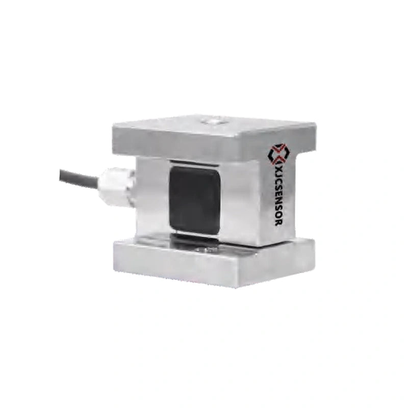 XJCSENSOR X-S09-A-W17-3M-OP Mini S-Beam Load Cell, 17 mm, 5–50 kg — official XJCSENSOR brochure image on white background