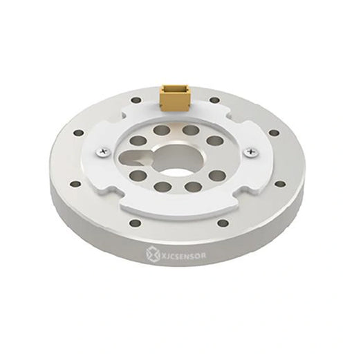 XJCSENSOR X-ST207-A Joint Torque Sensor, 7.5 Nm, Ø48 mm, 0.5–4.5 V — official XJCSENSOR brochure image on white background