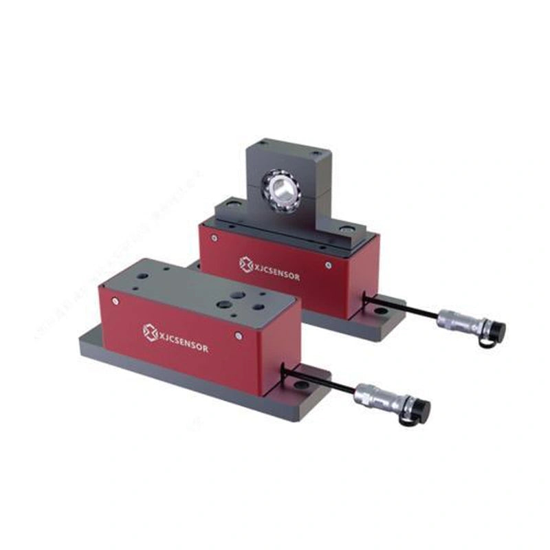 XJCSENSOR X-ZL09 Flange Tension Sensor, block type, 5–100 kg — official XJCSENSOR brochure image on white background